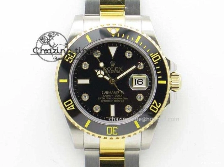 0109 Tailored Daytona 116518 LN YG ARF 1:1 Best Edition Black Dial On Rubber Strap A4130 Super Clone 3479